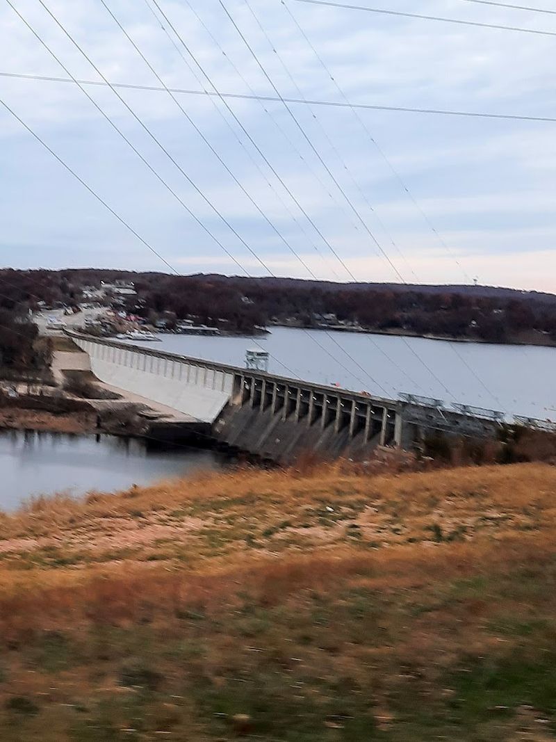 Bagnell Dam and the View Above the Water