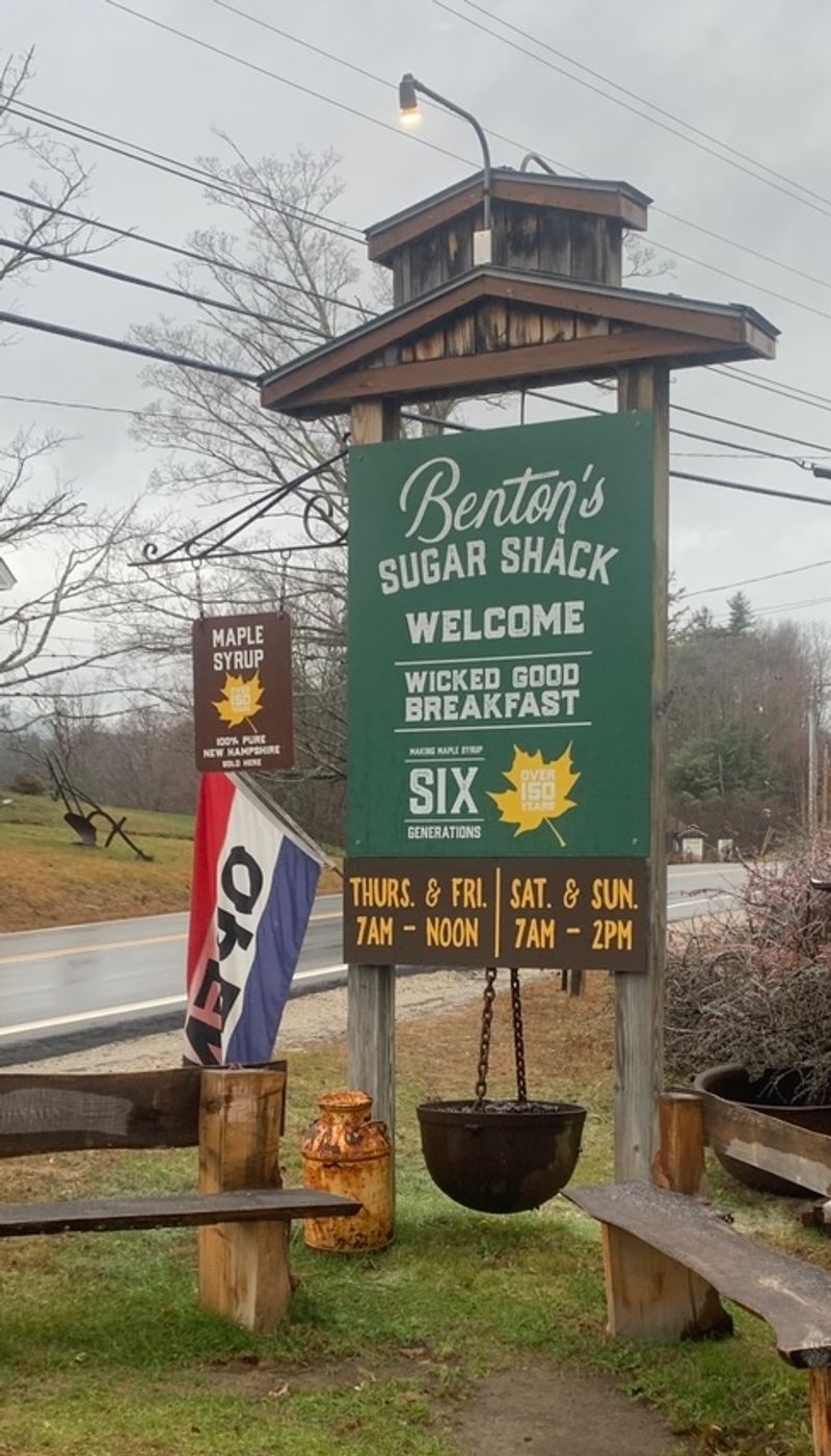 Benton's Sugar Shack, Thornton Benton's Sugar Shack, Thornton