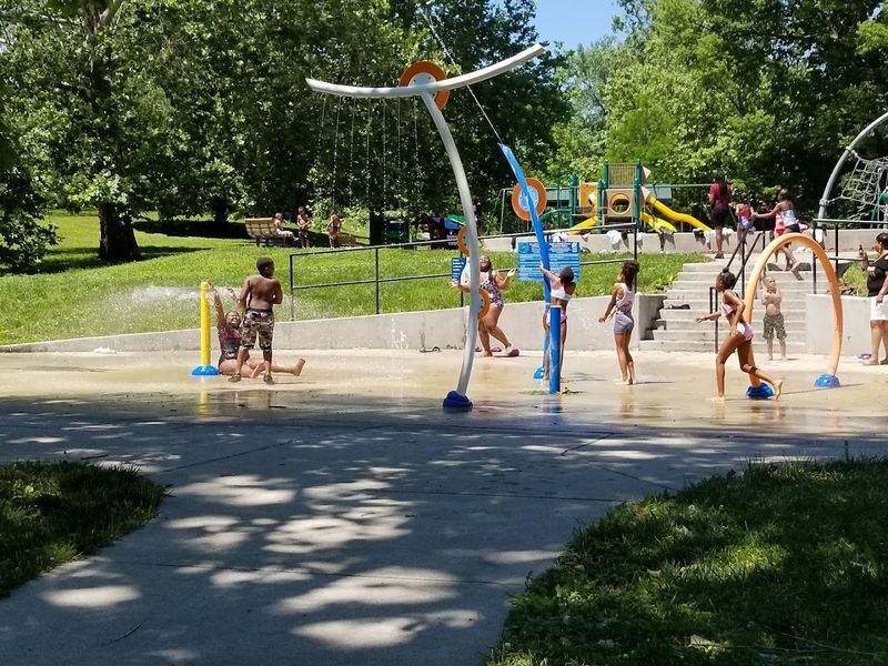 Bertha Ross Park Splash Pad, Indianapolis