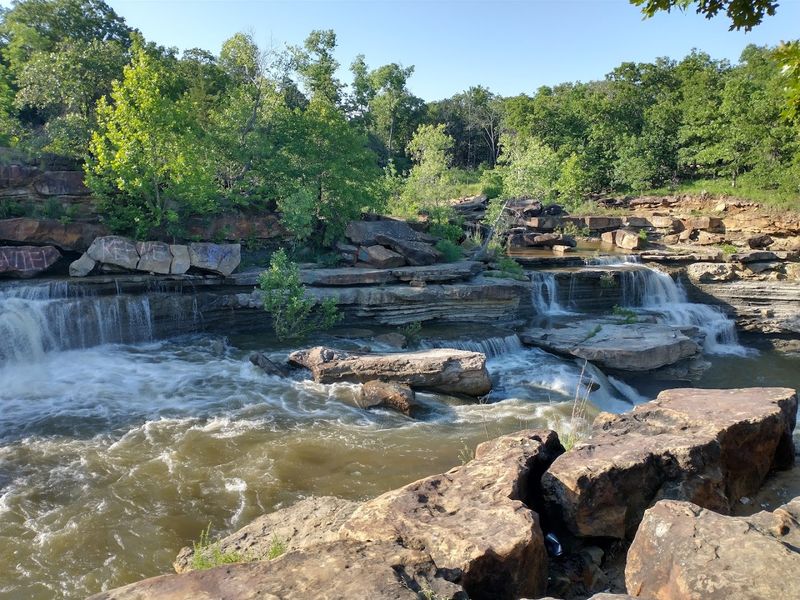 Bluestem Falls, Pawhuska, Oklahoma Bluestem Falls, Pawhuska, Oklahoma