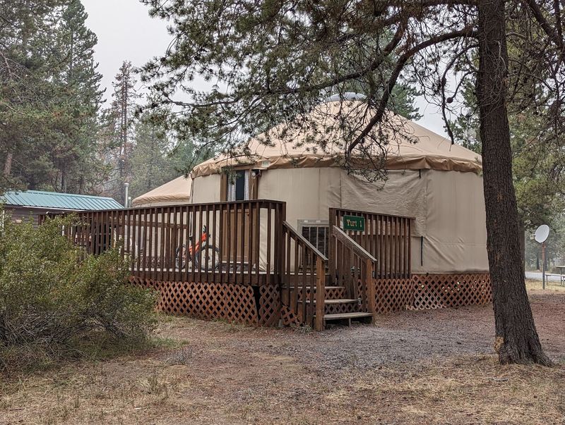 Cabins and Yurts for a Cozy Stay