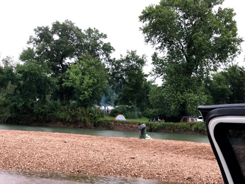 Camping Along the Riverbanks Overnight