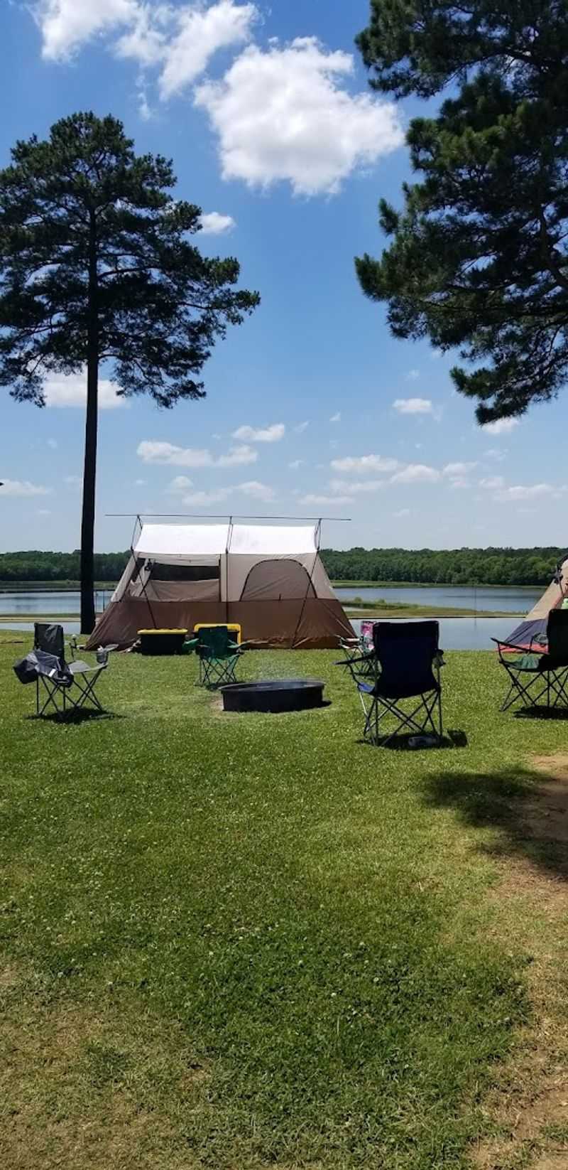 Camping, Fishing, and Swimming Make It a Full Weekend Camping, Fishing, and Swimming Make It a Full Weekend