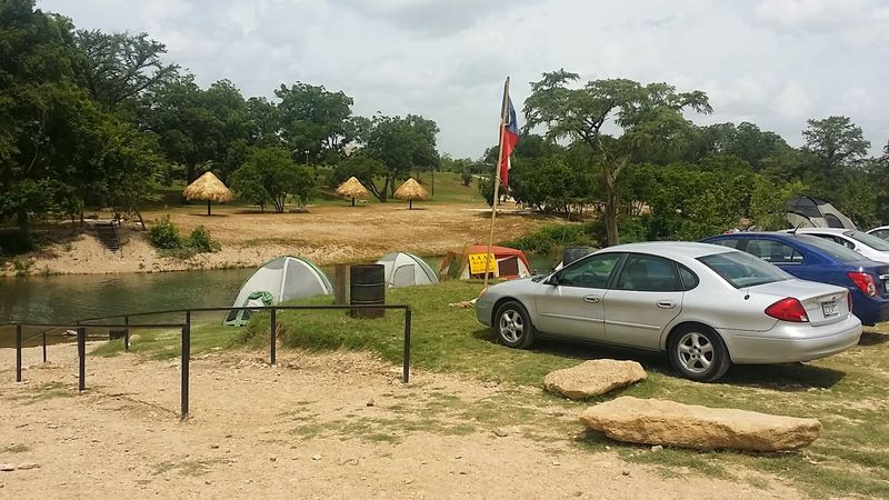 Camping Right on the Riverbank