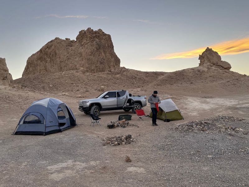 Camping Under the Stars Among the Spires