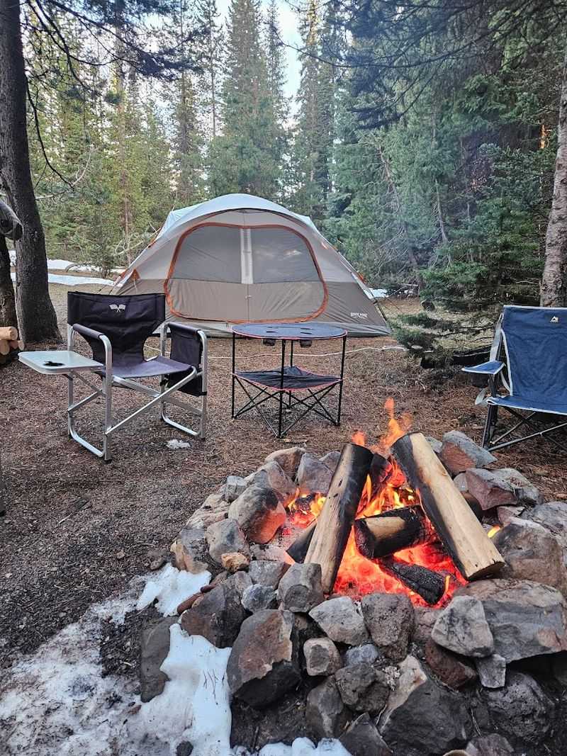 Campsite Setup for Tents and RVs Campsite Setup for Tents and RVs