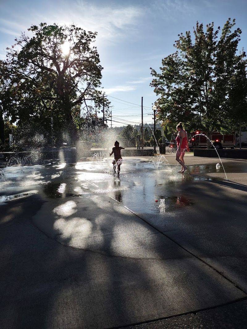 Carnegie and Library Park, Oregon City, Oregon