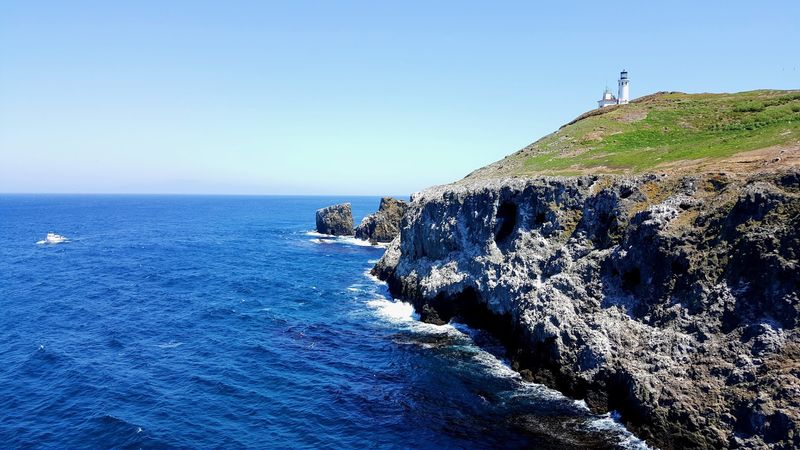 Cliffs That Drop Straight Into the Pacific