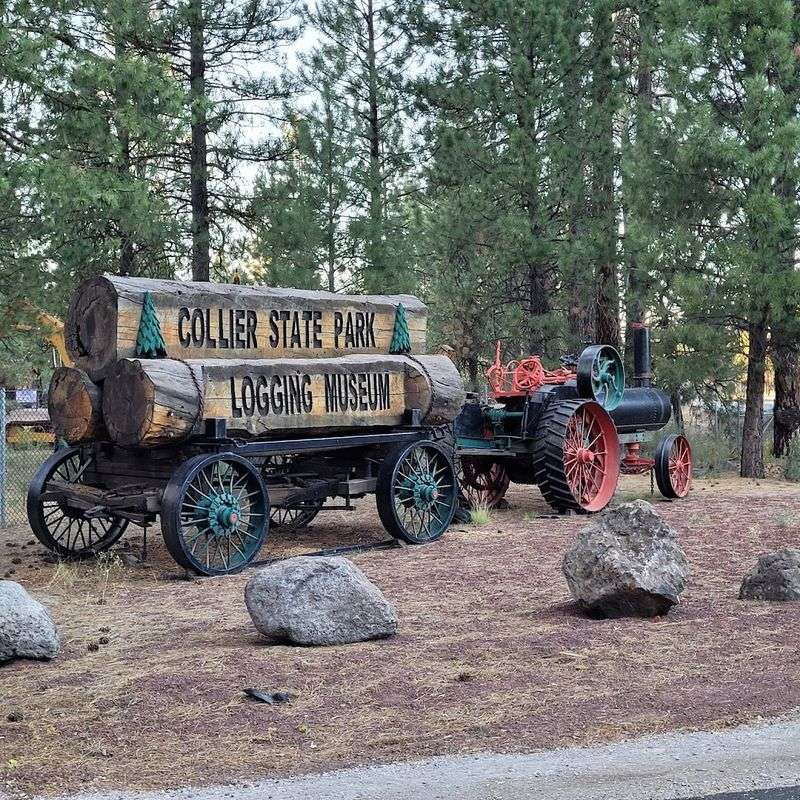 Collier Logging Museum and Historic Cabin Village, Chiloquin, Oregon