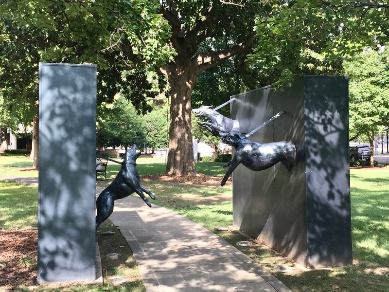Come Face to Face With James Drake's Police Dog Sculptures Come Face to Face With James Drake's Police Dog Sculptures