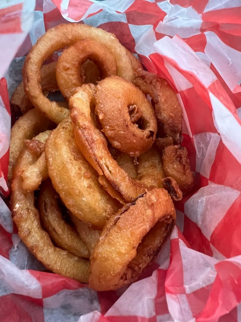 Crispy Fries and Golden Onion Rings Worth the Trip Alone
