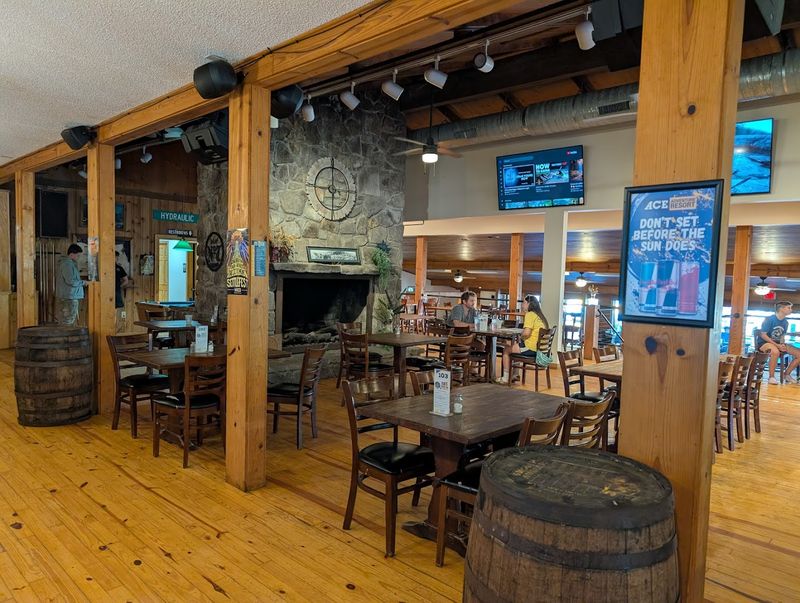 Dining at The Lost Paddle Bar and Grill