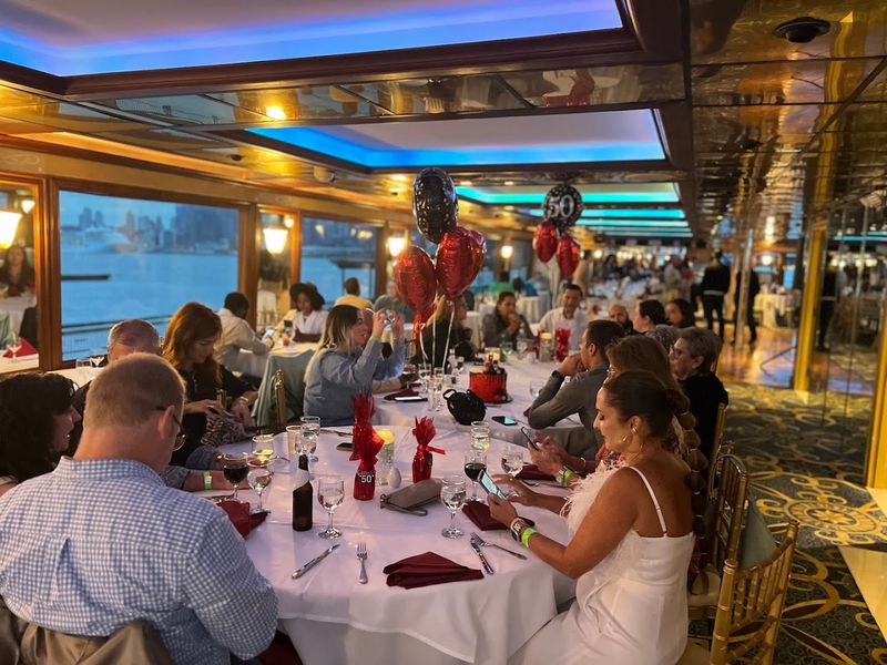 Dinner Cruises With Cheesecake, Tiramisu, and Chocolate Cake