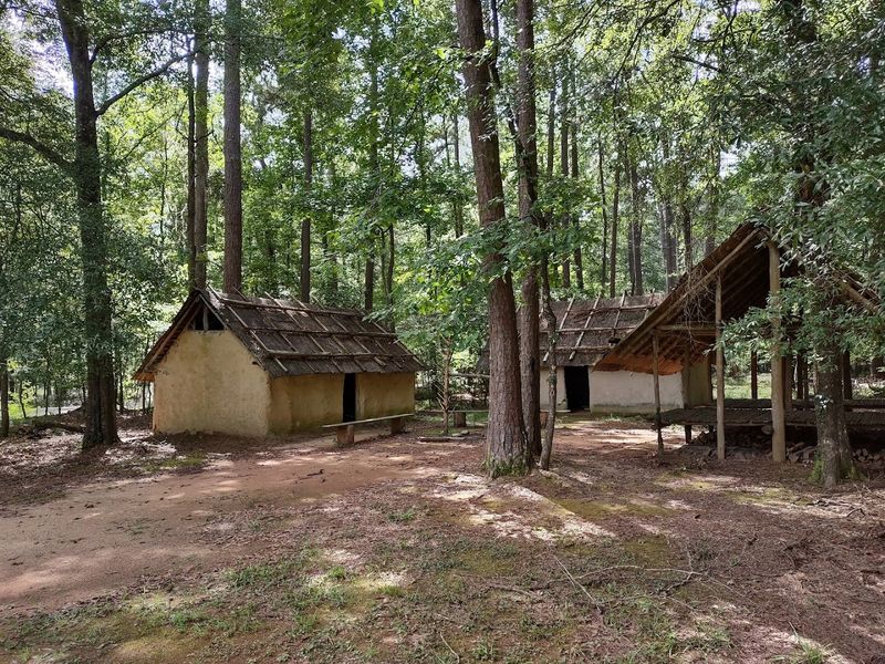 Do Not Miss the Creek Indian House Replicas