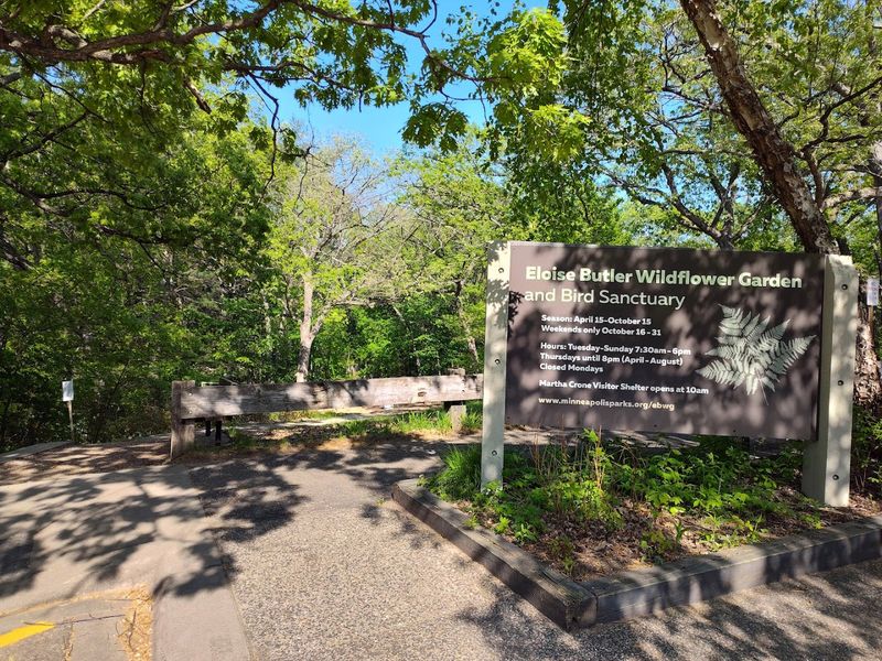 Eloise Butler Wildflower Garden and Bird Sanctuary, Minneapolis, Minnesota Eloise Butler Wildflower Garden and Bird Sanctuary, Minneapolis, Minnesota