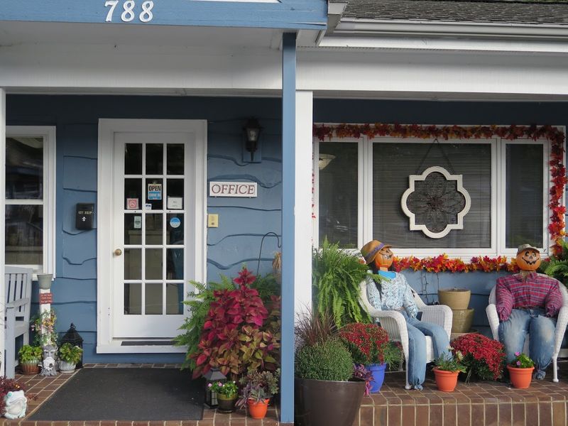 Even The Inns And Porches Are Part Of The Scene