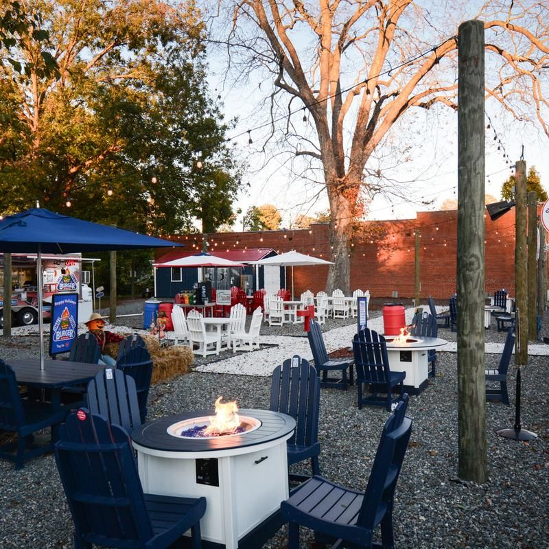 Fire Pits, Cornhole, and the Best Outdoor Dining Atmosphere