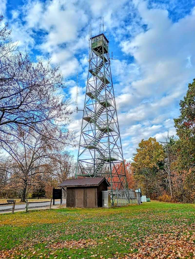 Fire Tower Trail (Trail 9) at Brown County State Park Fire Tower Trail (Trail 9) at Brown County State Park