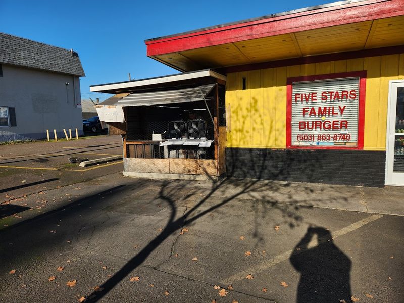 Five Stars Family Burger, Cornelius, Oregon Five Stars Family Burger, Cornelius, Oregon