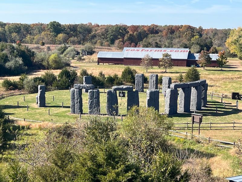 Foamhenge in Centreville