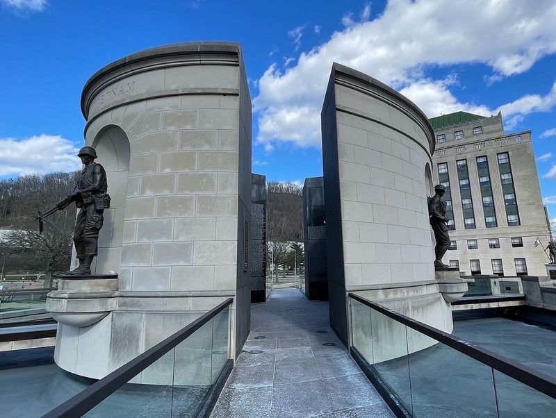 Four Limestone Monoliths Standing Guard Four Limestone Monoliths Standing Guard