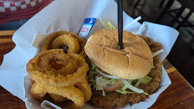Fried Tenderloin Sandwiches and Crispy Chicken