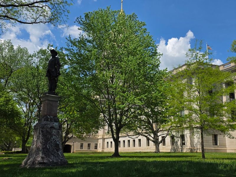 Gardens, Statues, and the Almost Heaven Swing