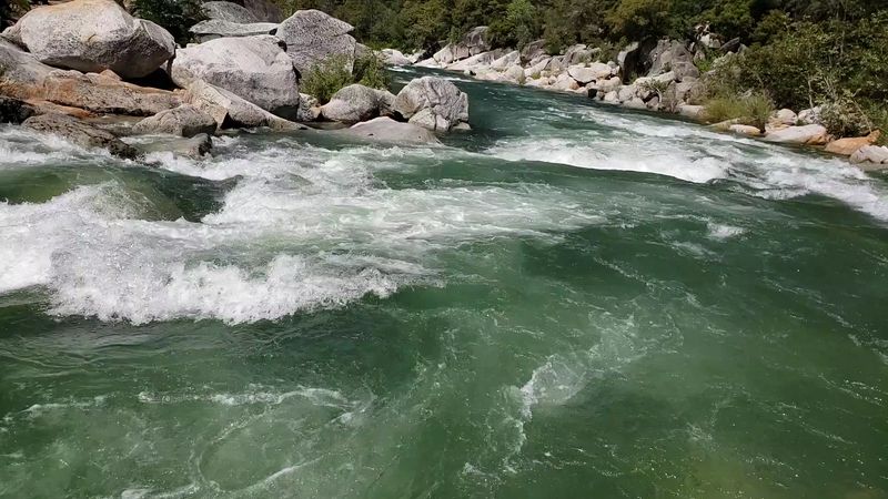 Granite Boulders and Natural Rock Slides
