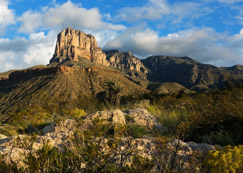 Guadalupe Mountains National Park, Salt Flat Guadalupe Mountains National Park, Salt Flat