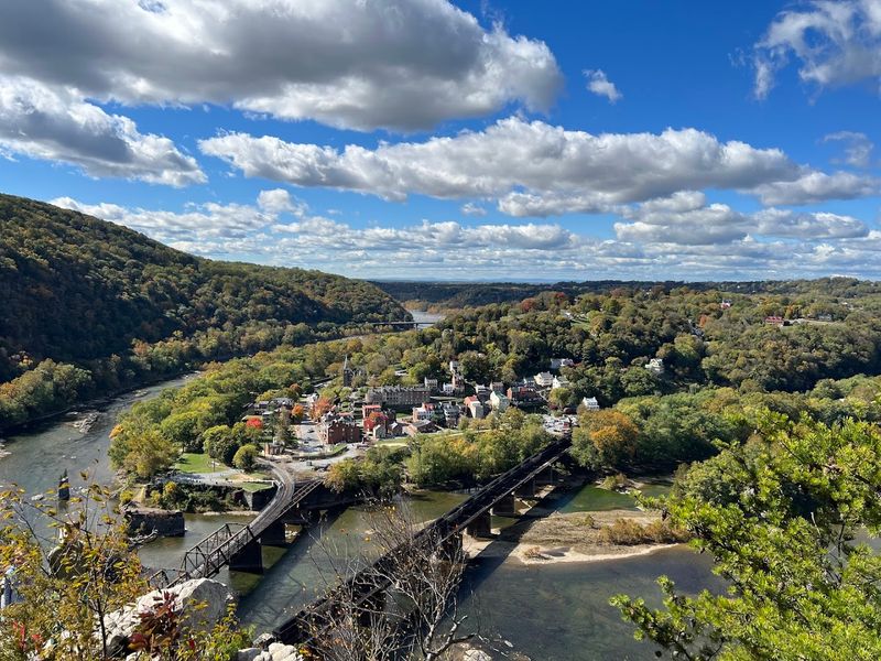 Harpers Ferry, MD and WV Border
