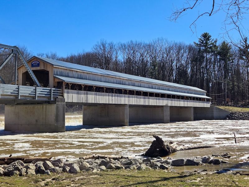Harpersfield Covered Bridge and the Heart of the Corridor Harpersfield Covered Bridge and the Heart of the Corridor