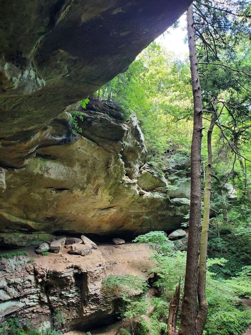 Hemlock Cliffs National Scenic Trail at Hoosier National Forest Hemlock Cliffs National Scenic Trail at Hoosier National Forest