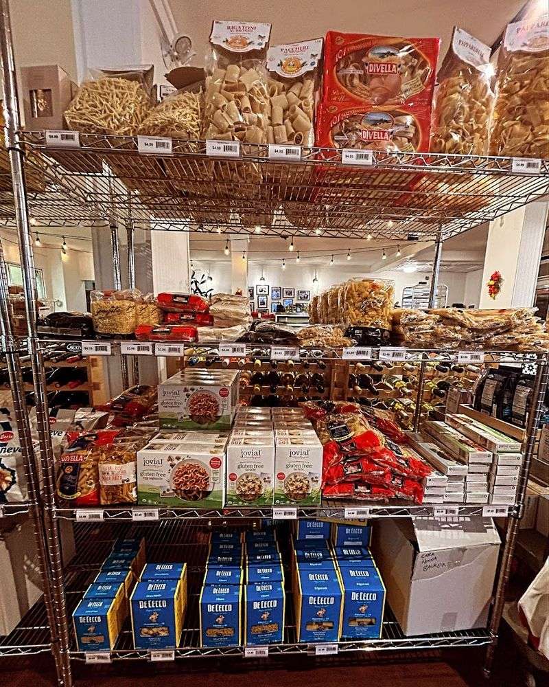 Imported Italian Specialties Lining Every Shelf