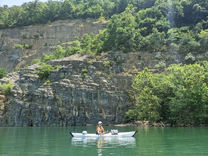 Kayaking and Canoeing Through Rocky Mountain Coves Kayaking and Canoeing Through Rocky Mountain Coves