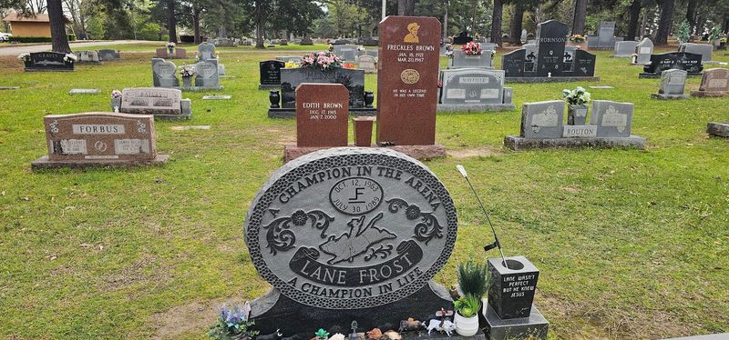 Lane Frost and Freckles Brown: Two Legends Side by Side
