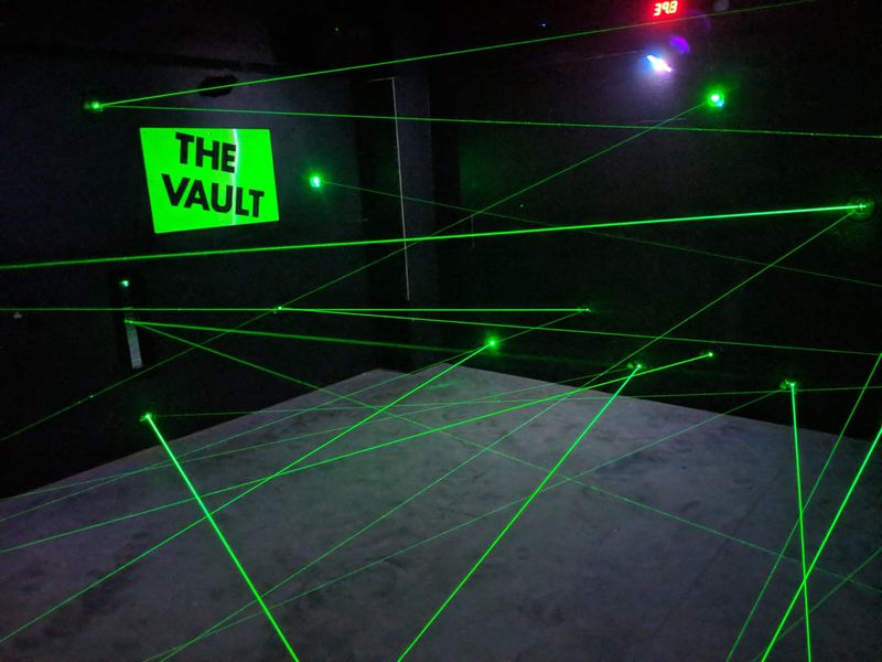 Laser Maze That Tests Your Agility
