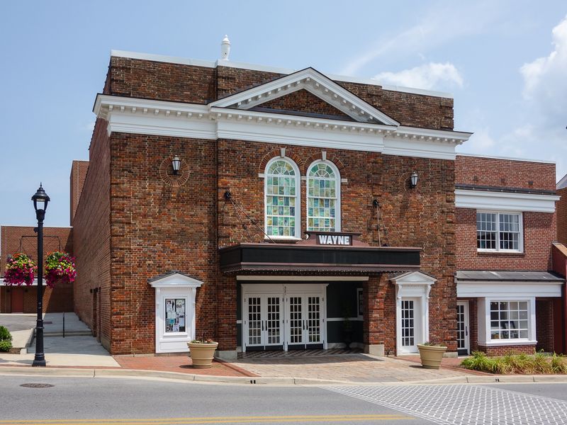 Main Street and The Wayne Theatre, Waynesboro