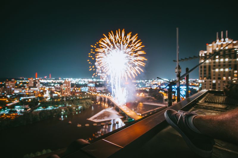 Minneapolis Aquatennial Fireworks, Minneapolis, Minnesota