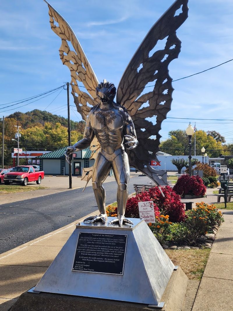 Mothman Merchandise With Local Heart Mothman Merchandise With Local Heart