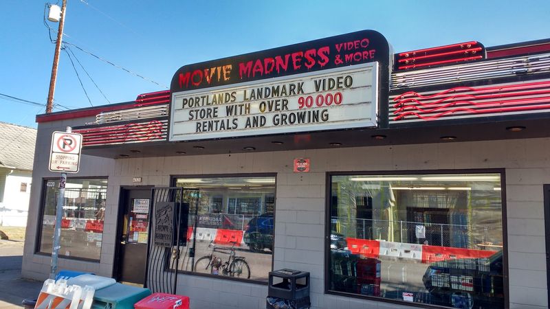 Movie Madness, Portland, Oregon