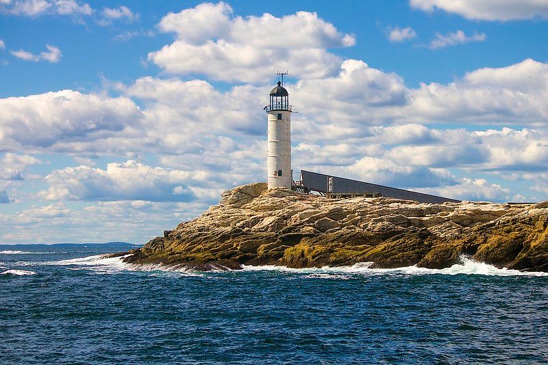 New Hampshire's Only Offshore Lighthouse Standing Proud