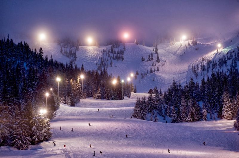 Night Skiing and the After-Dark Mountain