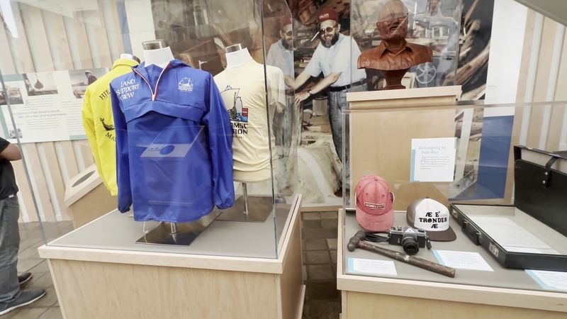Norwegian Heritage Exhibits on the Lower Level