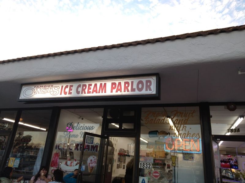 Oasis Ice Cream Parlor, California