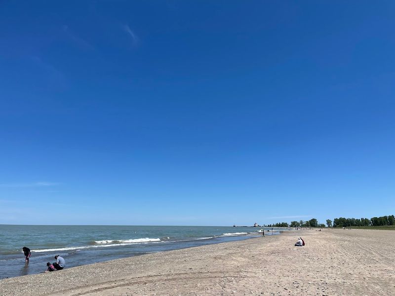 Ohio's Longest Natural Sand Beach Is Right Here Ohio's Longest Natural Sand Beach Is Right Here