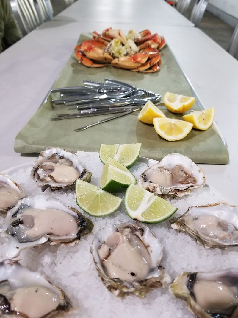 Oysters Shucked Right in Front of You