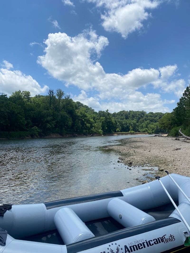 Paddling Through the Ozark Foothills Landscape