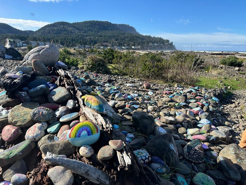 Painted Rock Beach, Seaside, Oregon