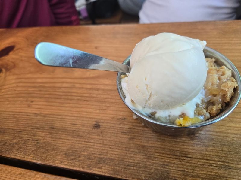 Peach Cobbler That Ends the Meal on a High Note