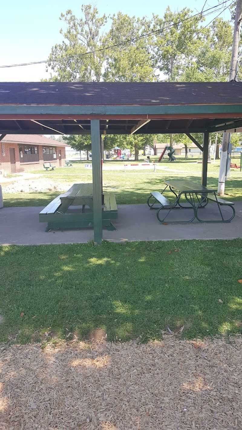 Picnic Shelters, a Community Building, and Spaces to Gather